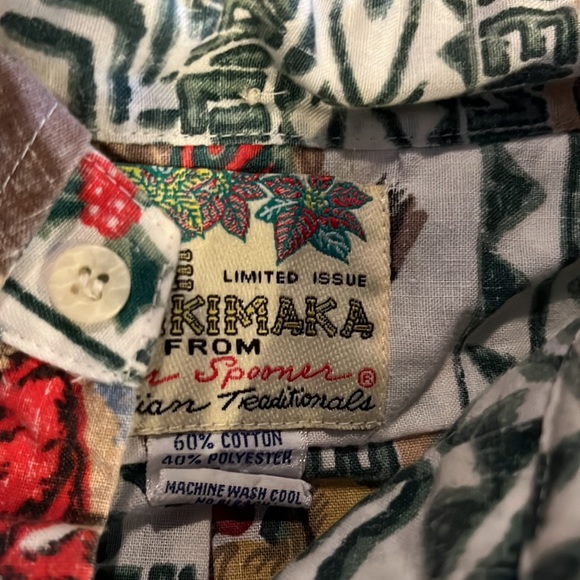 Reyn Spooner Christmas button down Shirt Santa 1/3 button up  size large L - Picture 4 of 10